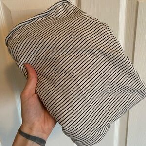 American apparel striped circle scarf